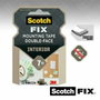 Scotch Scotch-Fix Cinta de montaje de doble cara para interiores 19mm x 1,5m