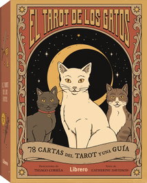 ILUSBOOKS El Tarot de los Gatos con guía ilustrada