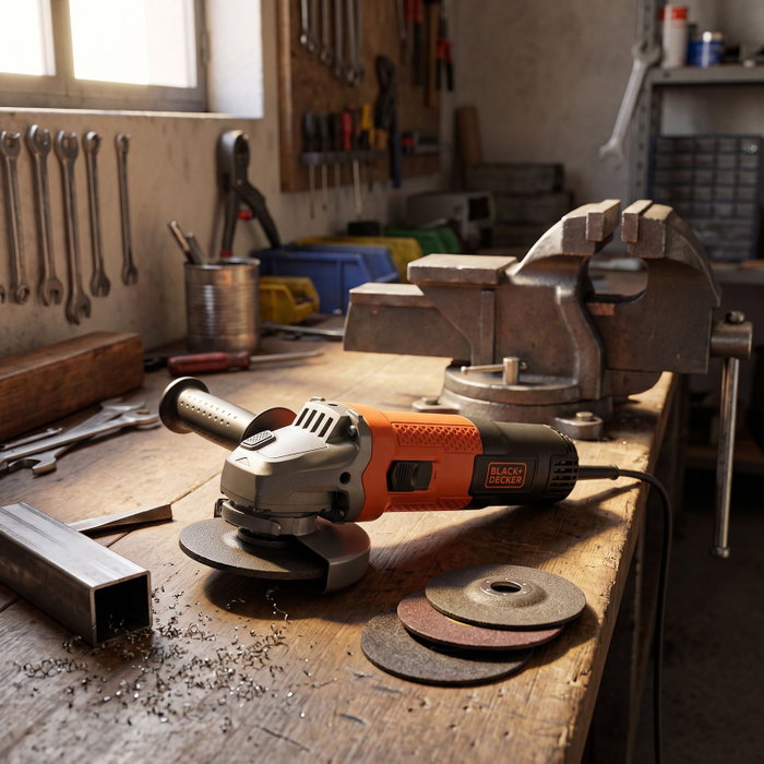 Black and Decker Amoladora 750W 115mm