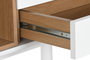 DKD Home Decor Consola Urban Blanco Natural MDF PU 120 x 90 x 35 cm