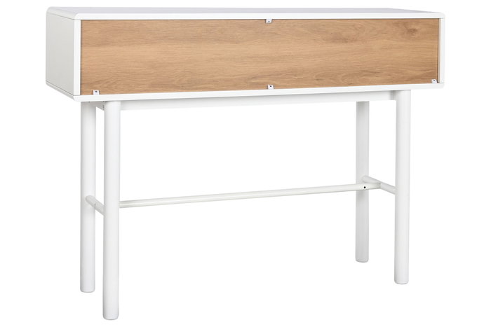 DKD Home Decor Consola Urban Blanco Natural MDF PU 120 x 90 x 35 cm