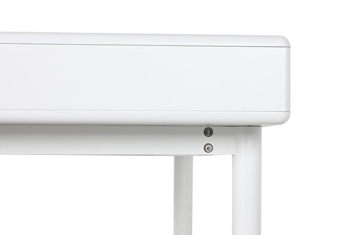 DKD Home Decor Consola Urban Blanco Natural MDF PU 120 x 90 x 35 cm
