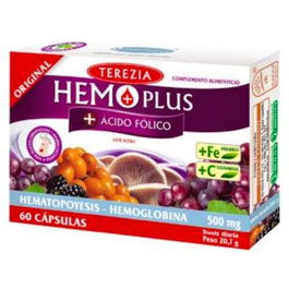 TEREZIA Hemo Plus + Acido Folico 60 Capletas