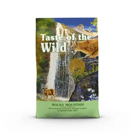 Taste of the Wild Alimento Seco para Gatos Adultos Rocky Mountain con Venado y Salmón, 6.6 kg