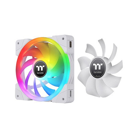 Thermaltake SWAFAN EX12 RGB Ventilador PC 120mm Blanco Pack de 3 Thermaltake SWAFAN EX12 RGB Ventilador PC 120mm Blanco Pack de 3