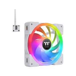 Thermaltake SWAFAN EX12 RGB Ventilador PC 120mm Blanco Pack de 3