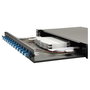 EQUIP Caja de empalme de fibra óptica 12-Port LC-Duplex OS2 1U