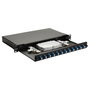 EQUIP Caja de empalme de fibra óptica 12-Port LC-Duplex OS2 1U