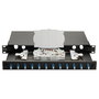 EQUIP Caja de empalme de fibra óptica 12-Port LC-Duplex OS2 1U