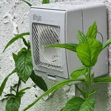 Konyks Pluviose FR Enchufe Exterior WiFi Blanco