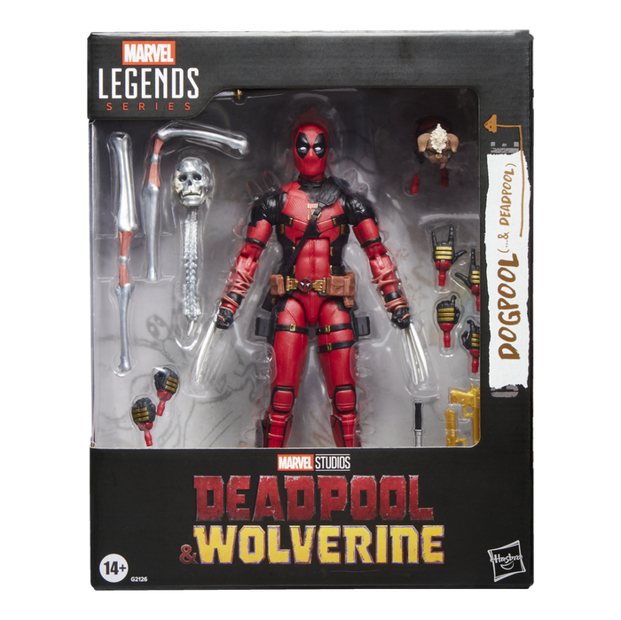 Hasbro Marvel Legends Deadpool & Wolverine Figura Deadpool y Dogpool 15 cm
