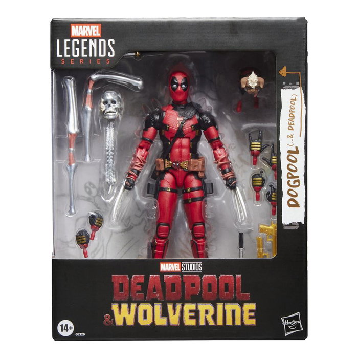 Hasbro Marvel Legends Deadpool & Wolverine Figura Deadpool y Dogpool 15 cm