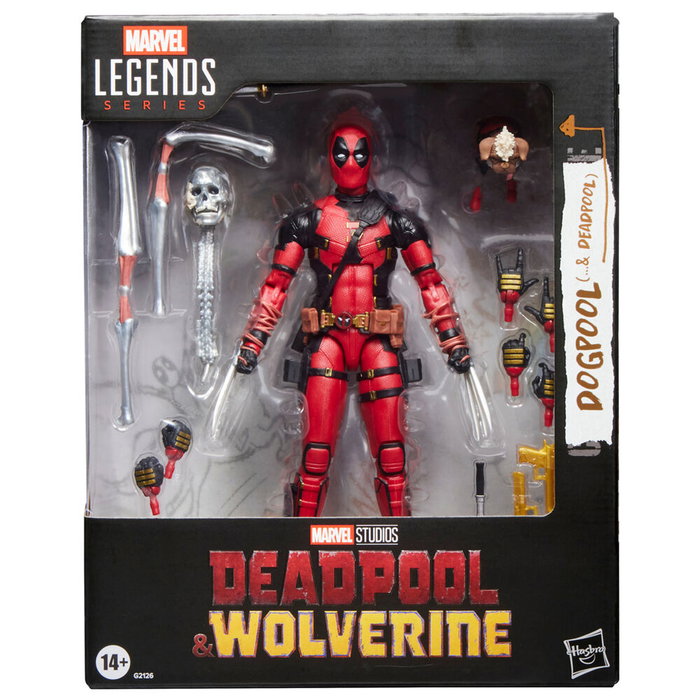 Hasbro Marvel Legends Deadpool & Wolverine Figura Deadpool y Dogpool 15 cm