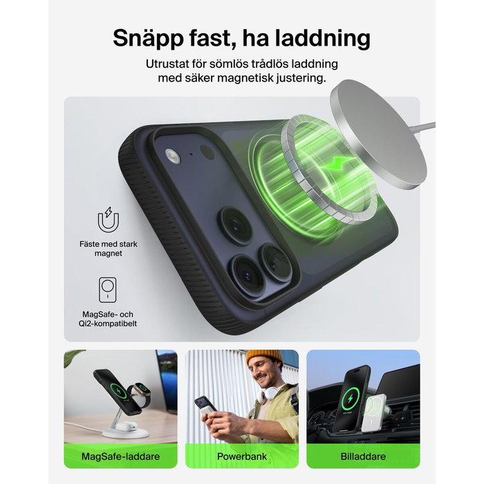 Funda para Móvil Belkin iPhone 17 Pro Max Negro Apple