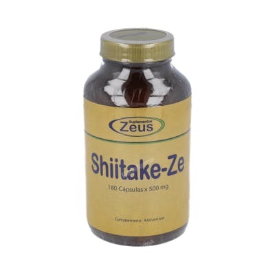 ZEUS Shiitake-Ze 400mg 180 Cápsulas ZEUS Shiitake-Ze 400mg 180 Cápsulas