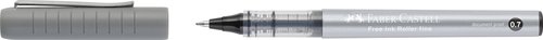FABER-CASTELL Free Ink Tintenroller gris 0.7 mm con tinta negra FABER-CASTELL Free Ink Tintenroller gris 0.7 mm con tinta negra