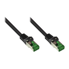 GoodConnections Patchkabel Outdoor HF Cat.6A 30m Negro