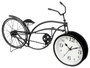 Giftdecor Reloj Forja Bicicleta Negro 42 cm Ancho x 24 cm Alto x 10 cm Largo (Set de 4)