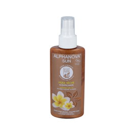 ALPHANOVA Aceite Seco Radiante con purpurina BIO
