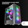 Mars Gaming MC-F Semitorre Gaming con ARGB y Cristal Templado