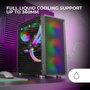Mars Gaming MC-F Semitorre Gaming con ARGB y Cristal Templado