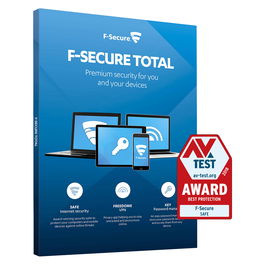 F-Secure Total Security para 3 Dispositivos, 1 Año - Licencia Digital ESD