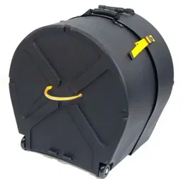 HARDCASE Estuche Hardcase Bombo 24" (Con Ruedas) Medidas 79x51x84 cm