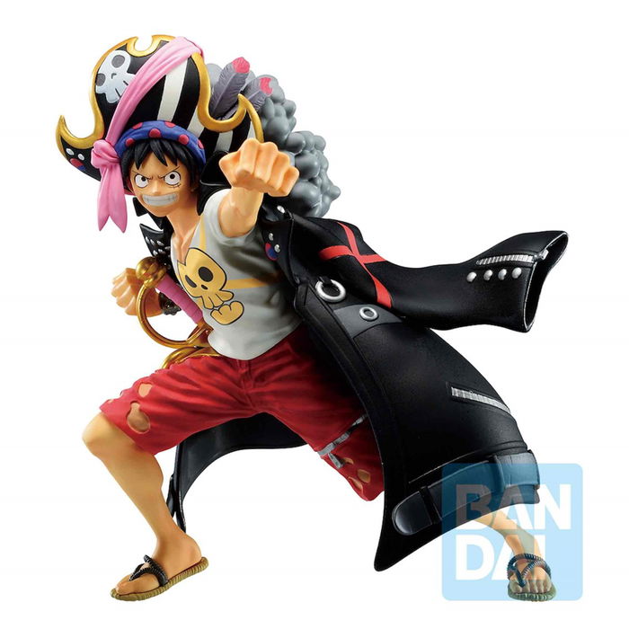 Ichibansho Figura Monkey D. Luffy One Piece Film Red Colección Ichiban Kuji Banpresto