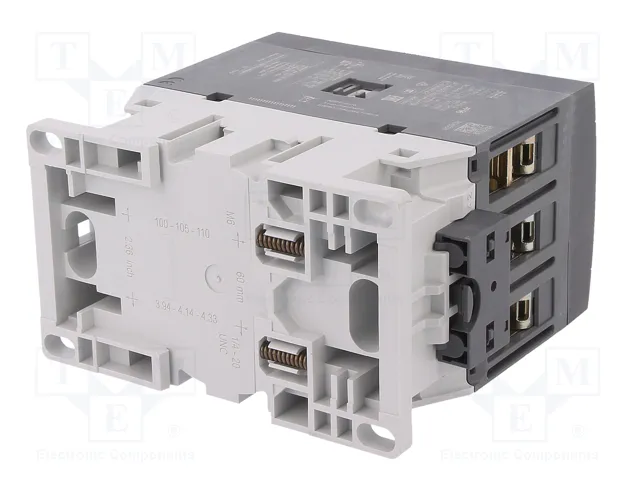 ABB AF Contactor 3-polar 96A 100-250VAC/VDC ABB AF Contactor 3-polar 96A 100-250VAC/VDC