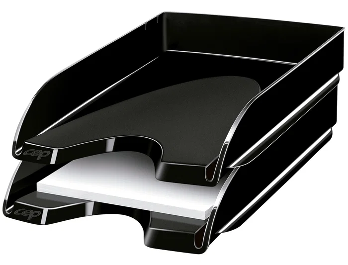 Cep Bandeja Sobremesa 348x257x66 mm Negra Plástico para Documentos hasta A4 Cep Bandeja Sobremesa 348x257x66 mm Negra Plástico para Documentos hasta A4