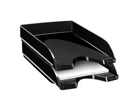 Cep Bandeja Sobremesa 348x257x66 mm Negra Plástico para Documentos hasta A4