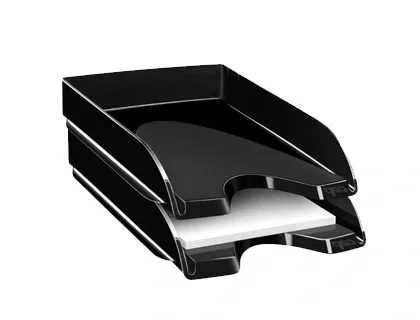Cep Bandeja Sobremesa 348x257x66 mm Negra Plástico para Documentos hasta A4 Cep Bandeja Sobremesa 348x257x66 mm Negra Plástico para Documentos hasta A4