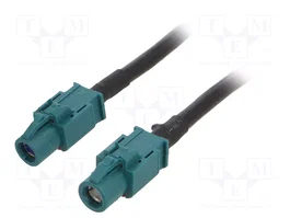 4CARMEDIA Cable Fakra HSD de 1m con conector en ambos lados recto