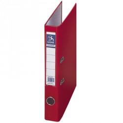 Dohe Archivador Palanca Archicolor Folio Lomo Estrecho Rojo - Cartón Forrado PP (Pack 12) (Set de 12)