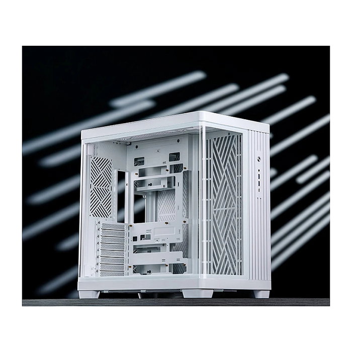 Jonsbo TK-4 Chasis Midi-Tower ATX con Vidrio Templado - Blanco