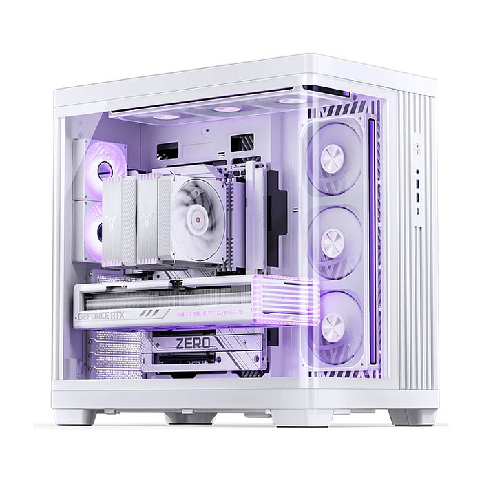 Jonsbo TK-4 Chasis Midi-Tower ATX con Vidrio Templado - Blanco