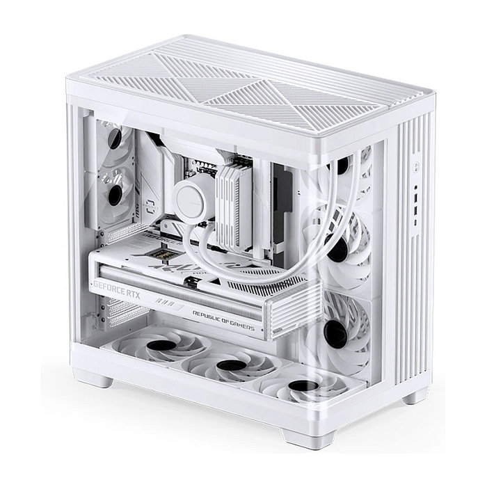 Jonsbo TK-4 Chasis Midi-Tower ATX con Vidrio Templado - Blanco