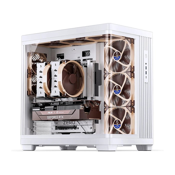 Jonsbo TK-4 Chasis Midi-Tower ATX con Vidrio Templado - Blanco