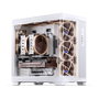 Jonsbo TK-4 Chasis Midi-Tower ATX con Vidrio Templado - Blanco