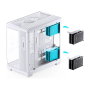 Jonsbo TK-4 Chasis Midi-Tower ATX con Vidrio Templado - Blanco