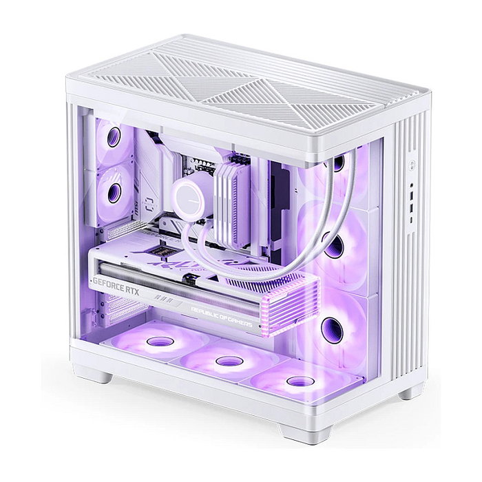 Jonsbo TK-4 Chasis Midi-Tower ATX con Vidrio Templado - Blanco