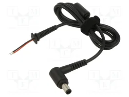 AKYGA Cable de alimentación CC DC 7,4/5,0 angular de 1,2m