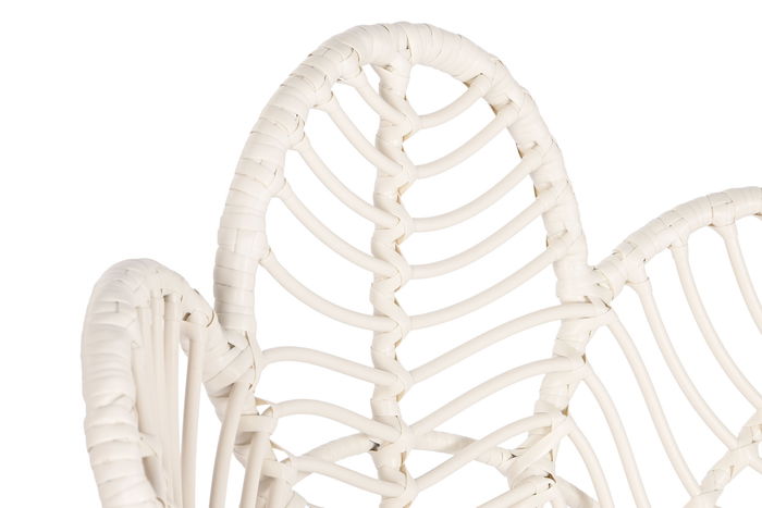 DKD Home Decor Silla Terraza Y Jardin Blanco 67 x 86 x 76 cm (2 Unidades)