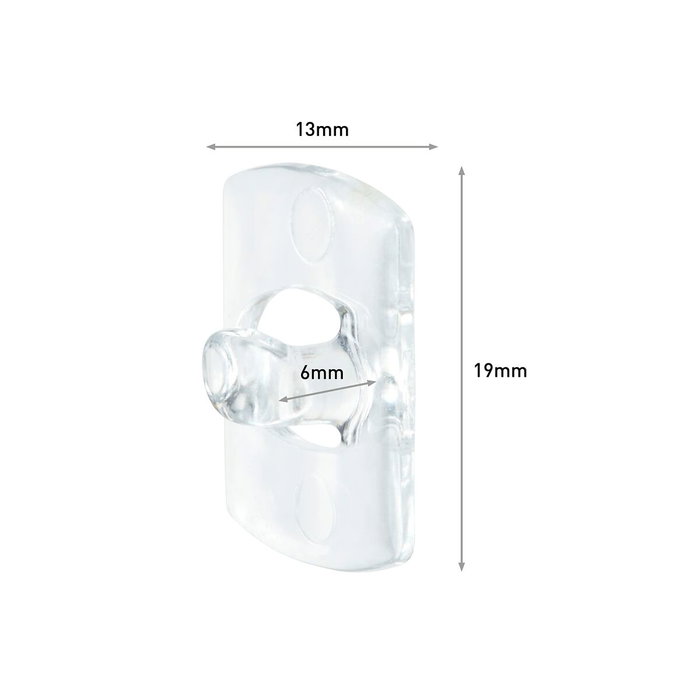 3M Command Mini Gancho Decorativo Transparente, 20 uds + 24 tiras 3M Command Mini Gancho Decorativo Transparente, 20 uds + 24 tiras