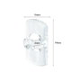 3M Command Mini Gancho Decorativo Transparente, 20 uds + 24 tiras