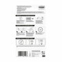 3M Command Mini Gancho Decorativo Transparente, 20 uds + 24 tiras