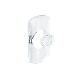 3M Command Mini Gancho Decorativo Transparente, 20 uds + 24 tiras