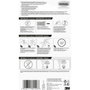 3M Command Mini Gancho Decorativo Transparente, 20 uds + 24 tiras