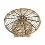 DKD Home Decor Mesita Auxiliar Balines Ratan Natural 48x48x45 cm