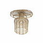 DKD Home Decor Mesita Auxiliar Balines Ratan Natural 48x48x45 cm